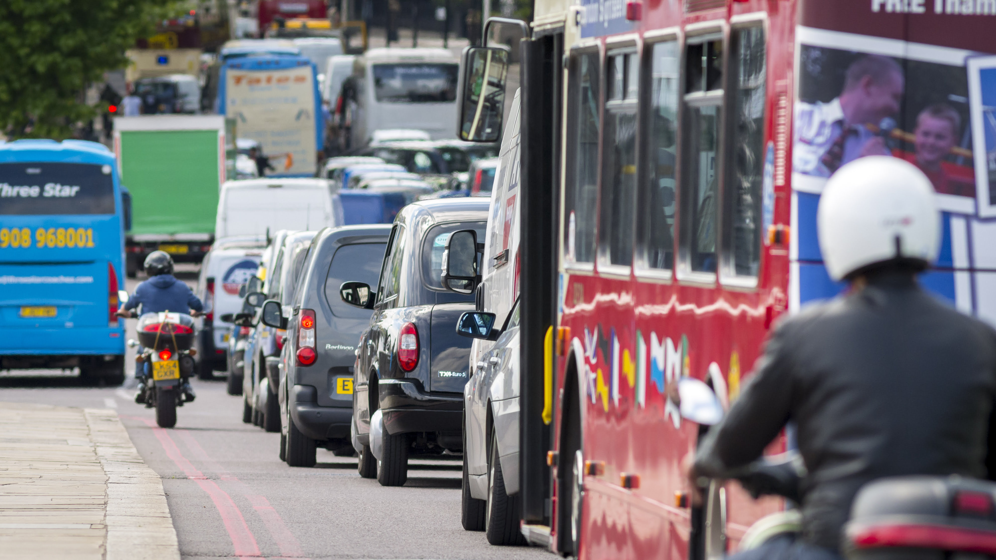 Rush hour traffic