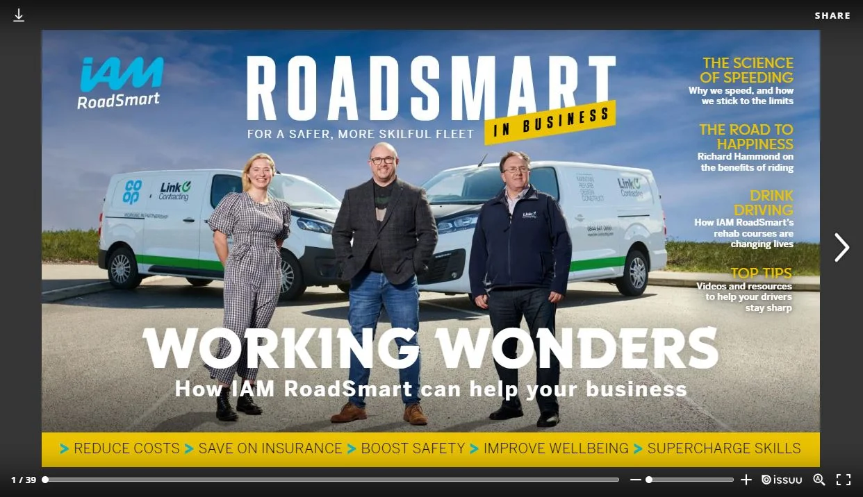 RoadSmart in Business - Spring/Summer 2021 front cover