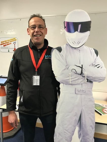 Dan Tyler with Stig