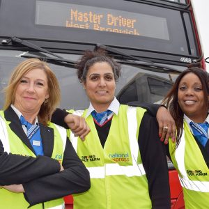 Master Drivers Janice Bahia, Rekha Sehdeva, Diane Reid