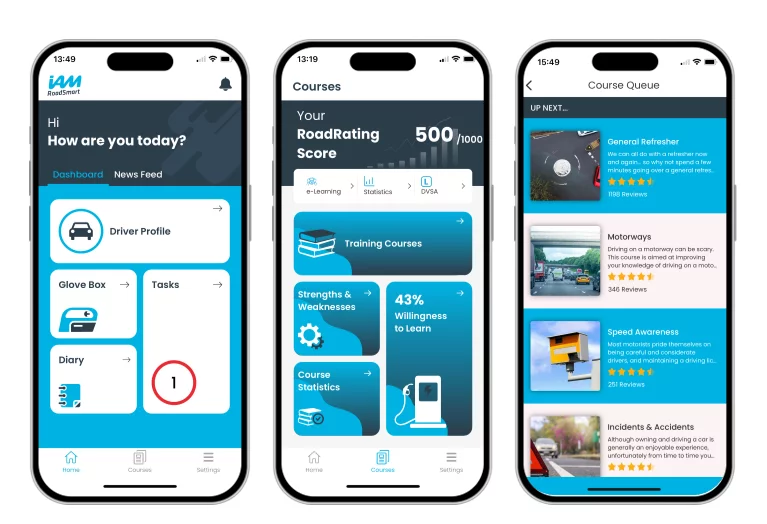 RoadSmart mobile app