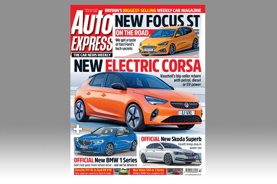 Auto Express front cover 22 May 2019